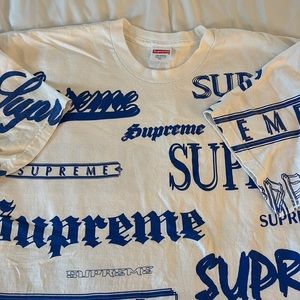 Mens Supreme T-shirt XL